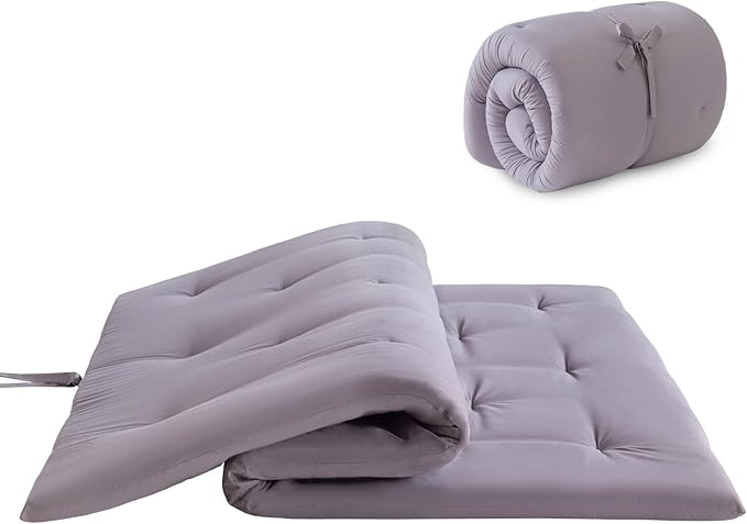 Japanese Floor Mattress, Futon Mattress Queen Size 60"x 80", 2.56&q...