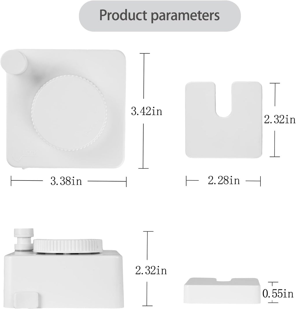 Indoor Retractable Clothesline,Wall-Mounted Heavy Duty Laundry Line,Stainless Steel Line Material,Non-Sagging Design,14 Feet Outdoor Clothes Drying Line(White)