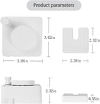 Indoor Retractable Clothesline,Wall-Mounted Heavy Duty Laundry Line,Stainless Steel Line Material,Non-Sagging Design,14 Feet Outdoor Clothes Drying Line(White)