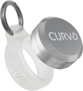 CURVD Premium Carrying Case – Durable Travel Keychain Container, Medicine Pill Organizer & Travel Pill Box, Small Waterproof Holder for Pills, Earplugs, Jewelry, Compatible with Loop, Vibes & Eargasm