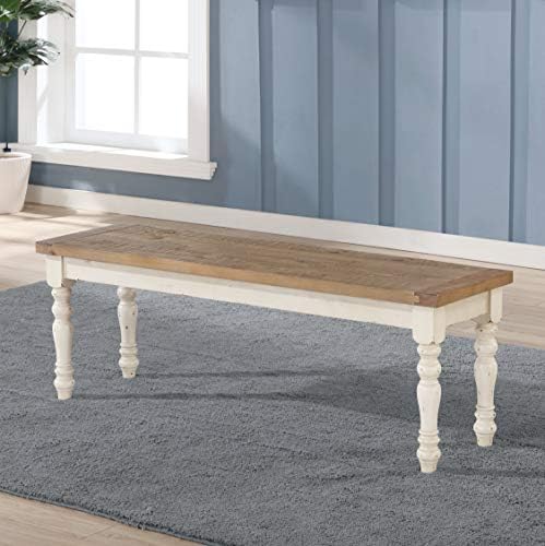 Roundhill Furniture Prato 6-Piece Dining Set, Dining Table with 4 Cross Back ...