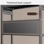 Over Washer and Dryer Storage Shelf Freestanding Laundry Room Organizer Cabinet Gap Shelf for Bathroom Utility Room with Doors Space Saver(Black)