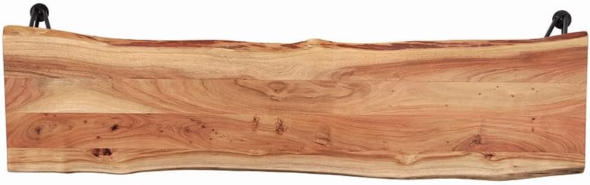 Coaster Home Furnishings - Sherman - 60-Inch Live Edge Acacia Wood Dining Ben...