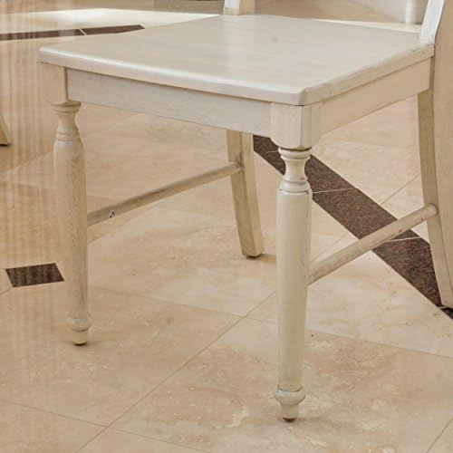 Christopher Knight Home Rovie Acacia Wood Dining Chairs, 2-Pcs Set, Antique W...