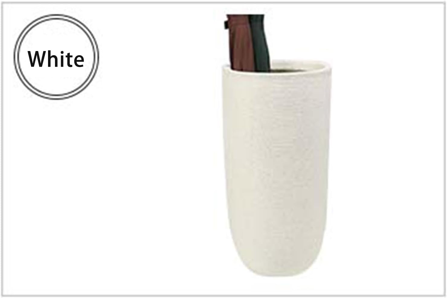Commercial Ceramics Umbrella Holder Umbrella Storage Shelf Indoor Large-Capacity Standing Umbrellas Bucket Heavy Duty Modern Indoor Entryway Umbrellas Organizer for Entryway, Office