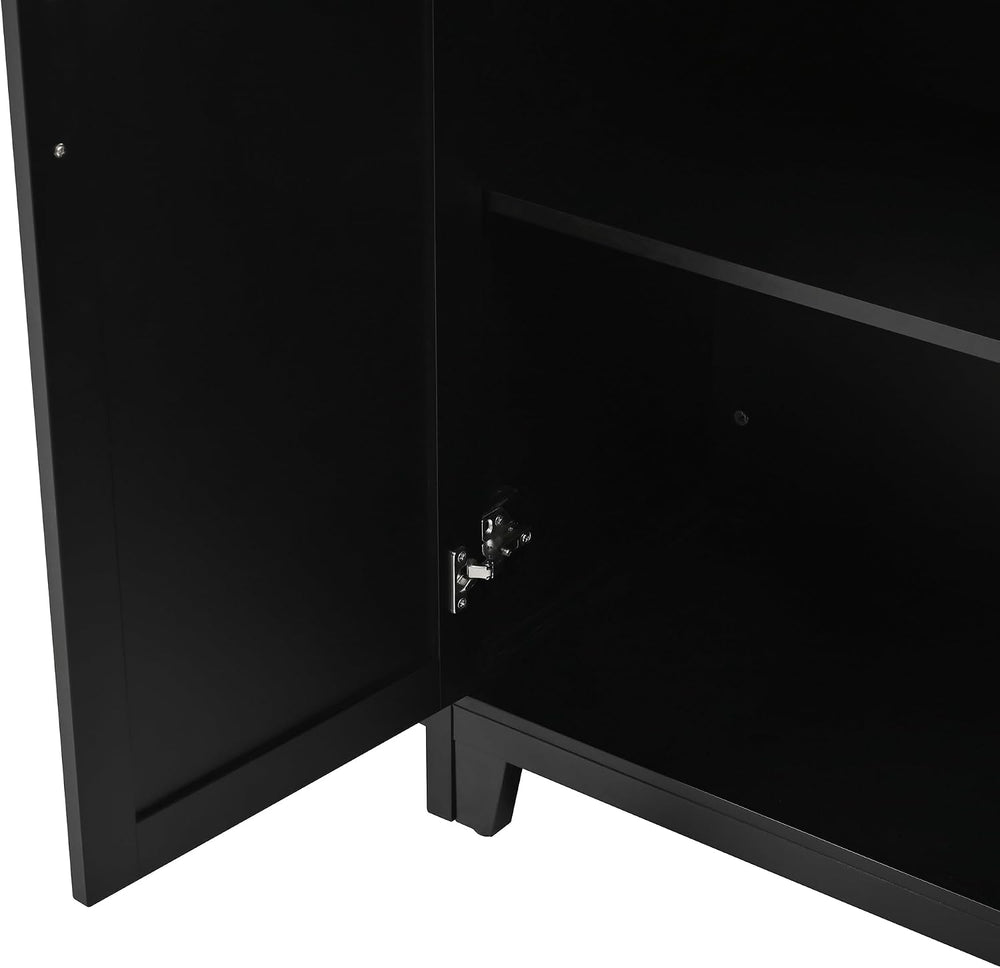 Christopher Knight Home Aaron 58" Kitchen Island with Storage, Modern Is...