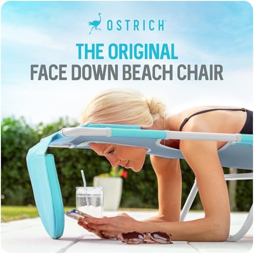 Ostrich The Original Chaise Lounge 72"x22" Portable Reclining Loung...