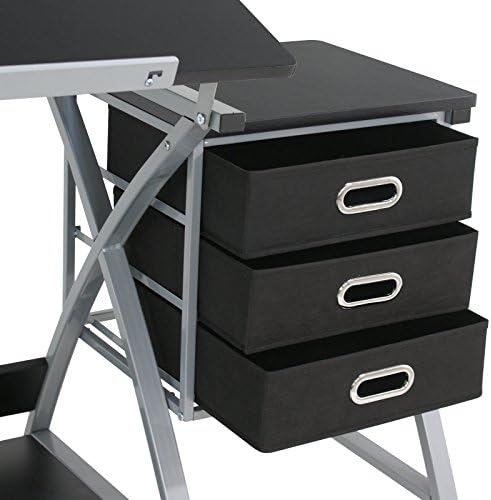 SUPER DEAL Adjustable Drafting Table Art & Craft Drawing Desk Craft Stati...
