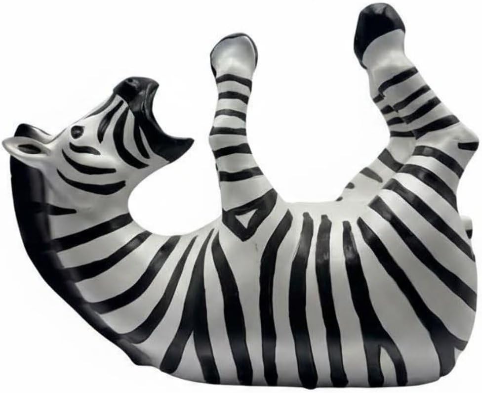 Animal Statue Vino Rack Vintage Design Animal Figurine Bottle Holder Stable B...