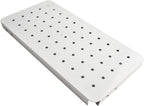 Storage Pegboard for Wall Organization, 14.2" X 7.1" Magnetic-Friendly Steel Panel for DIY Crafts, Mail