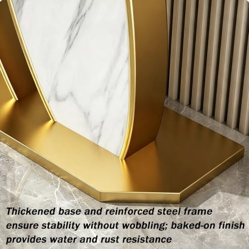 Zfmnoyev Entryway Table Console Hallway Table | Living Room Sofa Table with R...