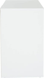 OSP Home Furnishings Ravel 40-Inch Wide Writing Desk, White