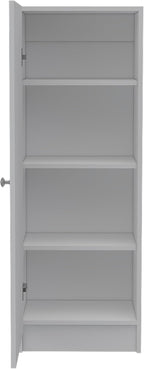 Modern Minimalist Pantry, Simple Single Door Cabinet with Storage,for Kitchen Home