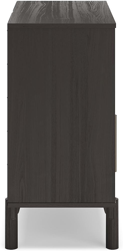 Signature Design by Ashley Brymont Modern 2 Door Accent Cabinet, Grayish Brown