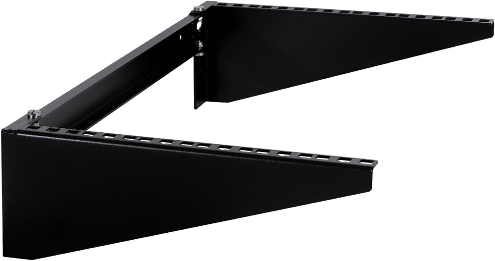 RackPath 6U Vertical Wall Mount Rack - Heavy Duty 125lbs Capacity Vertical Mo...
