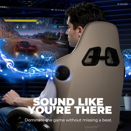 GTPLAYER Gaming Chair with Speakers ACE-PRO, Computer Video Game Chairs with ...