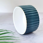 Paper Clip Holder for Desk Ceramic Paperclip Holders, Office Desktop Paperclips Binders Dispenser Organizer, Green