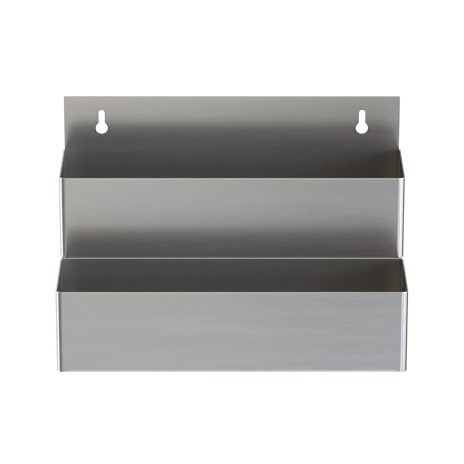 Stainless Steel Double Tier Speed Rail, Liquor Rack, Speed Rack, Bottle Holder - 15 Inch