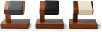 Oirlv Solid Wood Single Watch Display Stand Showcase Bracelet Bangle Jewelry Display Holder Wristwatch Holder for Men or Women(Creamy-white)