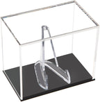 Belt Buckle Display Case Stand Holder Clear Acrylic Box Protected Cabinet Shelf Rack Protection Storage Cover Collections