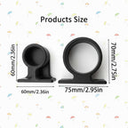 Wall-Mounted Umbrella Holder with Drip Tray - Self-Adhesive Design, Space-Saving Stand for Home, Camping, RV, Van, Includes Double-Sided Tape