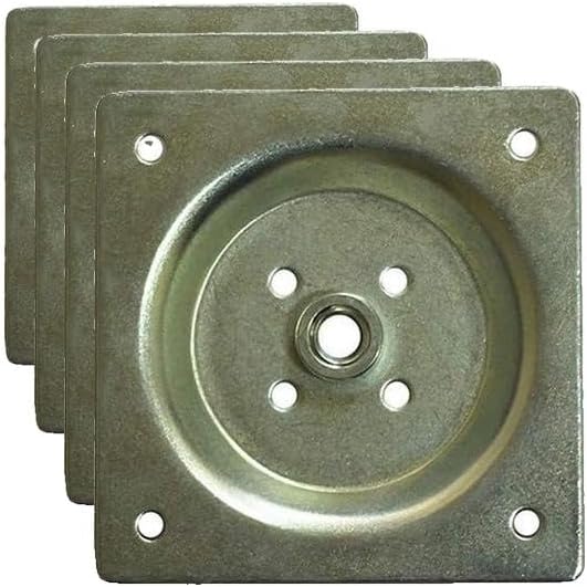 WEICHUAN Furniture Legs Mounting Hardware Sets - Include 5/16" -18 Coars...