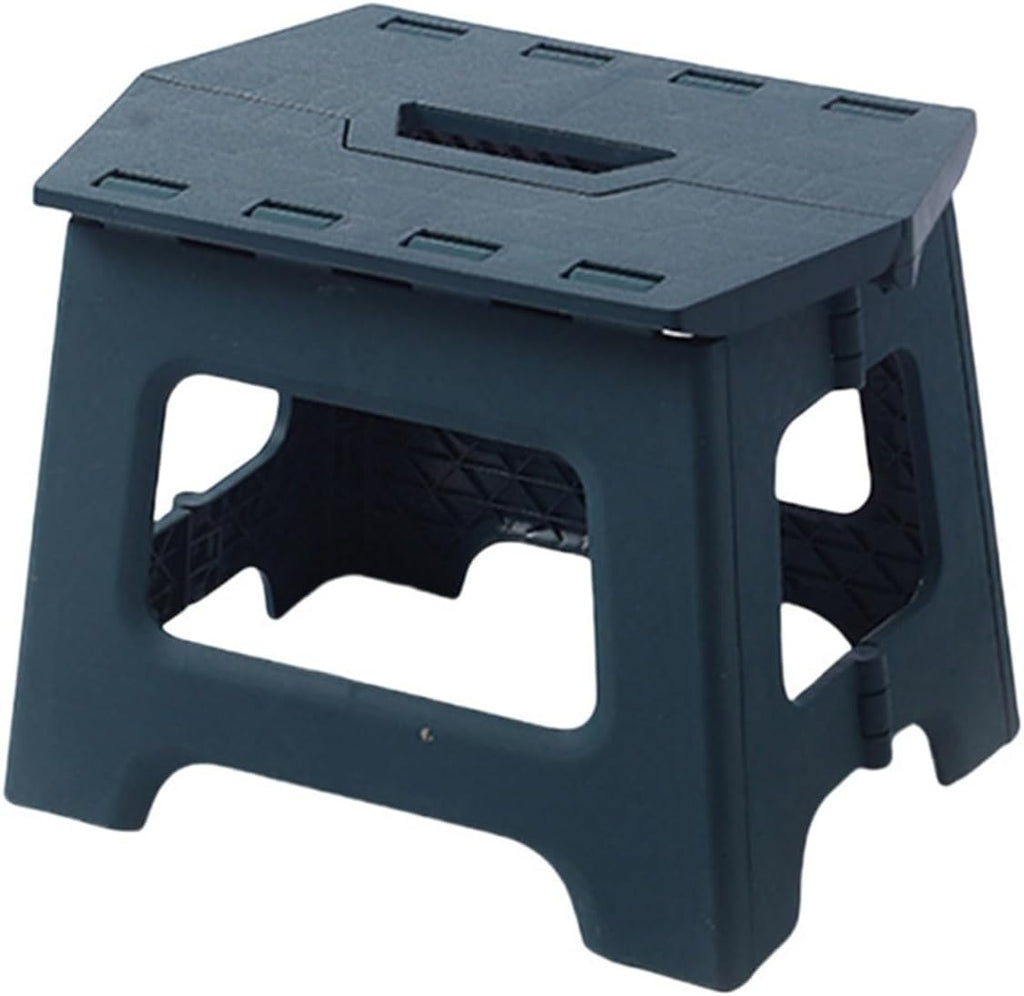 Portable Thickened Plastic Foldable Low Stool | Light bench for outdoor, stall & home use(10pcs Black)