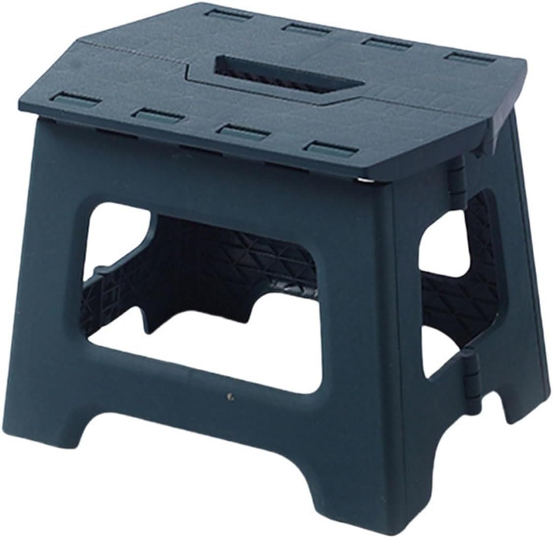 Portable Thickened Plastic Foldable Low Stool | Light bench for outdoor, stall & home use(10pcs Black)