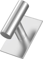 VAEHOLD Wall Towel Hooks, Heavy Duty Sticky Holder Waterproof Towel Hooks for Hanging Coat, Clothes, Closet Hook Wall Mount for Kitchen (Silver, 2 Pack)