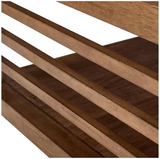 Pemberly Row 3-Piece Living Room Table Set, Harvest Brown Wood Finish, Poplar...