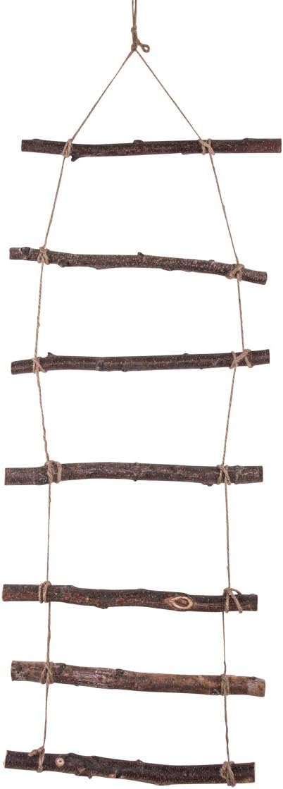 Rayher Natural Wooden Decorative Ladder, 96x30x2cm