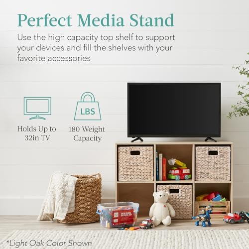 Best Choice Products 6-Cube Storage Organizer, 11in Shelf Opening, Bookcase, ...