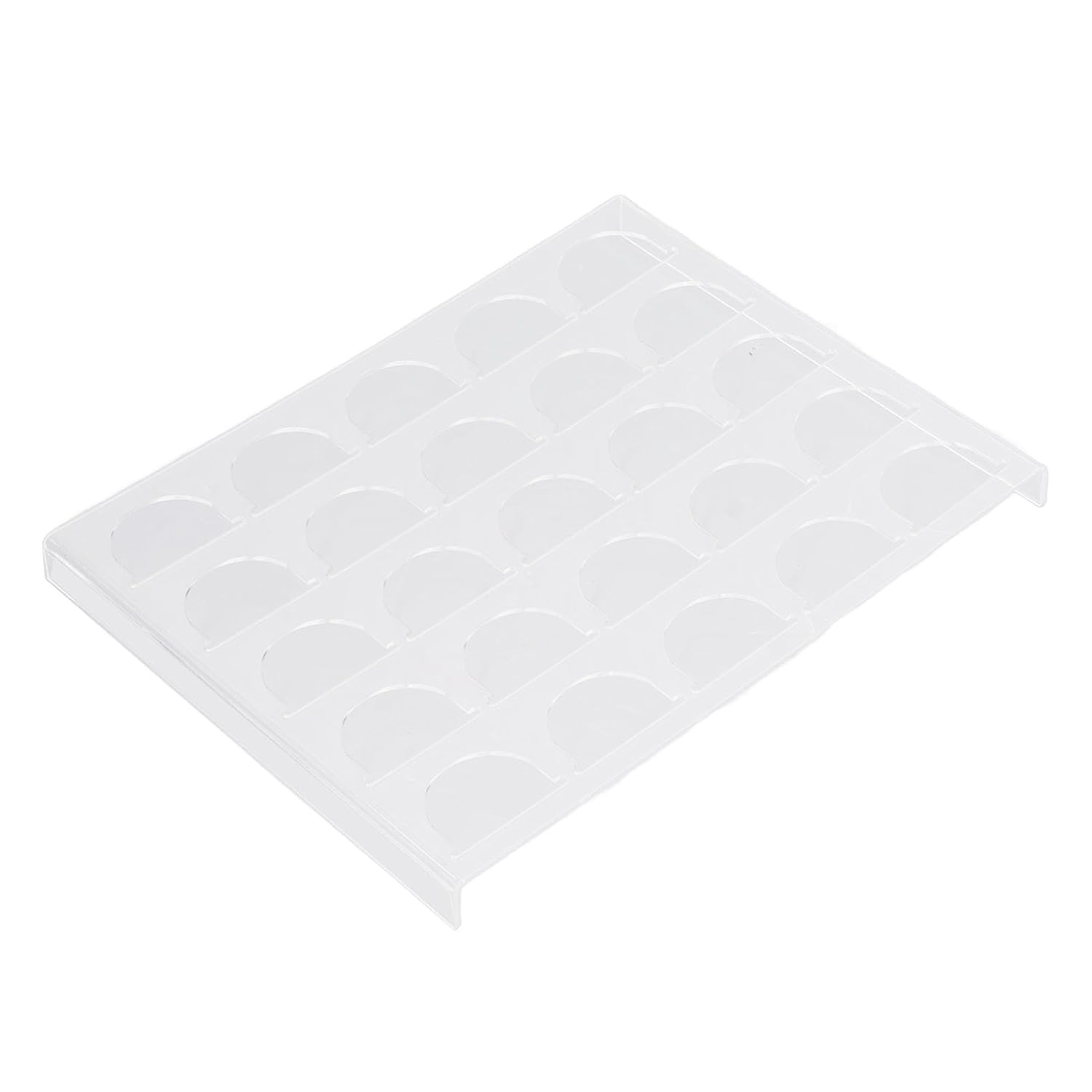 Eujgoov Coffee Capsule Storage Tray 25 Pods Holder Drawer with Sliding Design Space Saving
