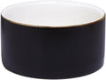 Paper Clip Holder - Ceramic Paperclip Holders for Desk, Binder Paper Clip Dispenser Organizer (Black)