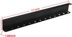 Heavy Duty Pry Bar Utility Storage Rack Screwdriver Peg Board Wall Mount Screwdrivers Holder with 26 Holes 17" Long Suitable for Garage Workshop Workbench