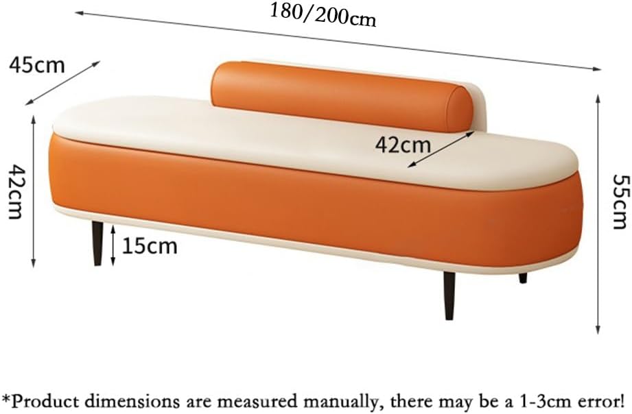 Modern Bedroom Bedside Bench Shoe Entrance Long Entry Cloakroom Sofa Entryway...