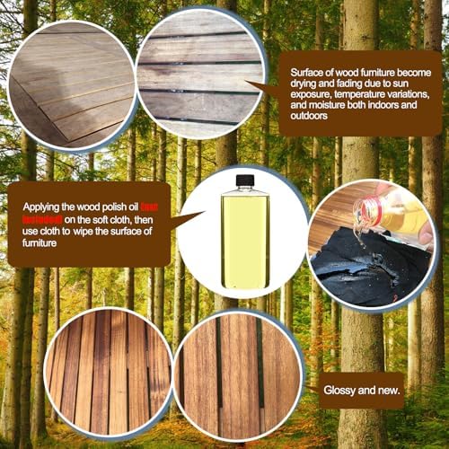 Tangkula 6 Pieces Patio Acacia Wood Dining Set, Outdoor Rectangular Table wit...