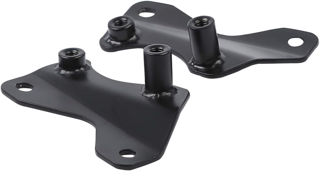 Rear Carrier Kit with Lugggage Rack/Passenger Backrest Mount Fit for Honda Goldwing F6B 2013-2016 Black