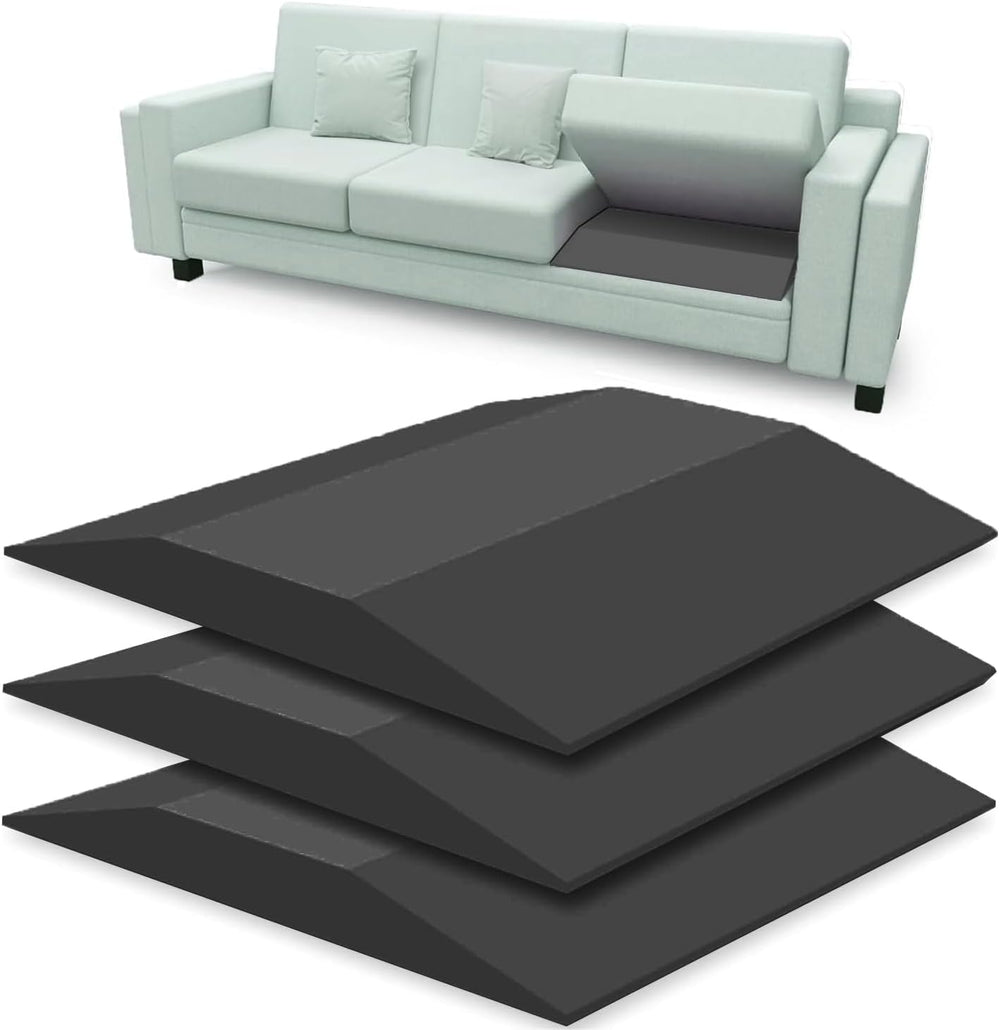 Sofa Couch Cushion Support, Black, Set of 3 | Sagging Sofas Repair