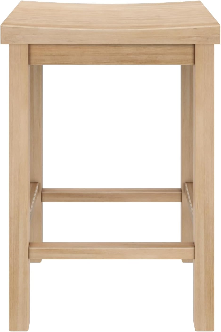 Grain & Grove Smith Bar Stool, Counter Height, Blonde