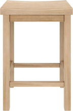 Grain & Grove Smith Bar Stool, Counter Height, Blonde
