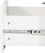 71" High Pantry Cabinet Kitchen Hutch Cabinet with Doors & Open Shelves, Stylish Wooden Sideboard Cupboard Storage Cabinet, Anti-Tip Design Hutch for Kitchen Bathroom(White)