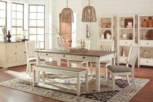Signature Design by Ashley Bolanburg 6-Person Farmhouse Dining Table