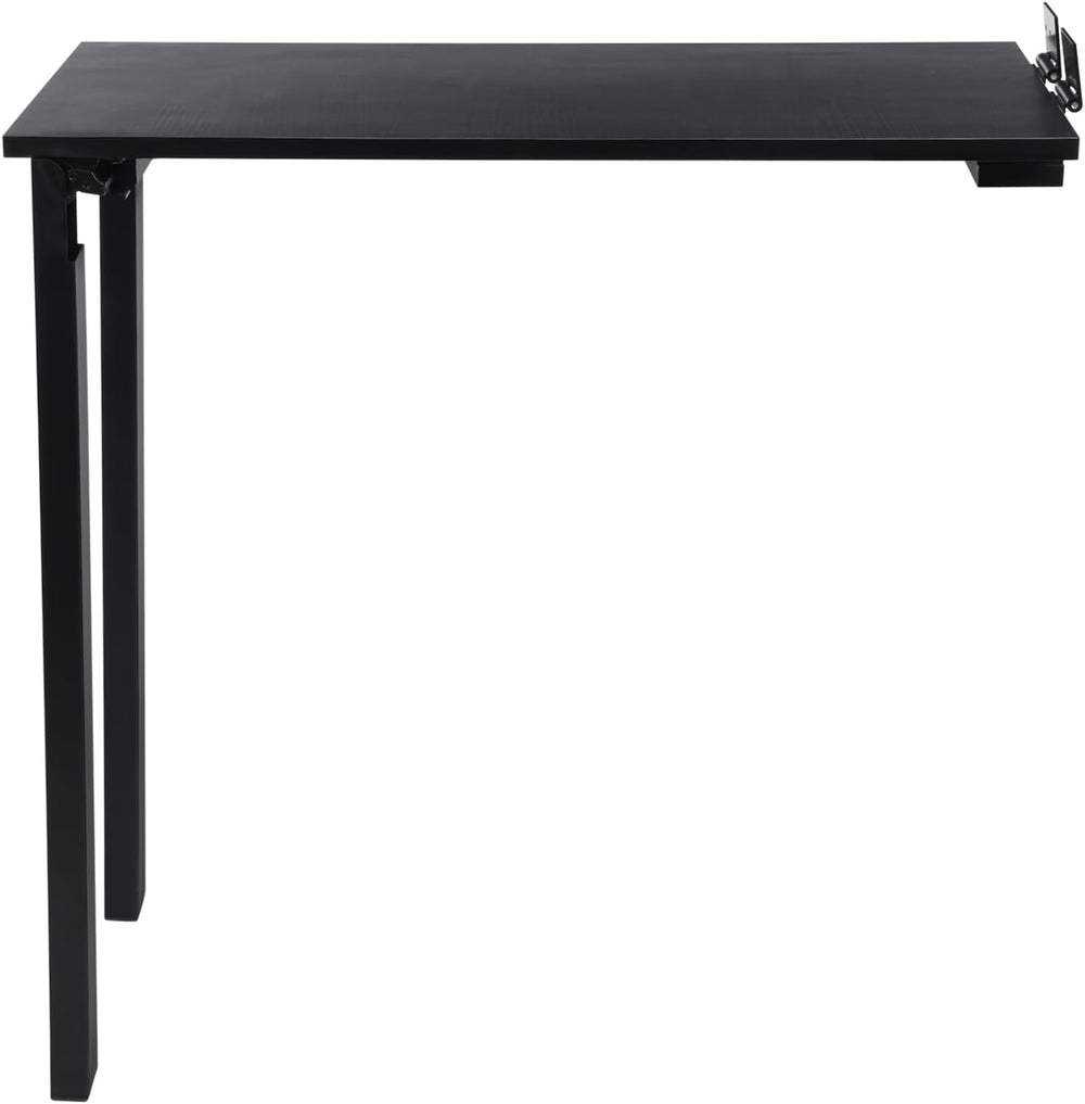 Folding Dining Table, Wall Mounted Folding Table with Support Legs, 29.52 x 1...
