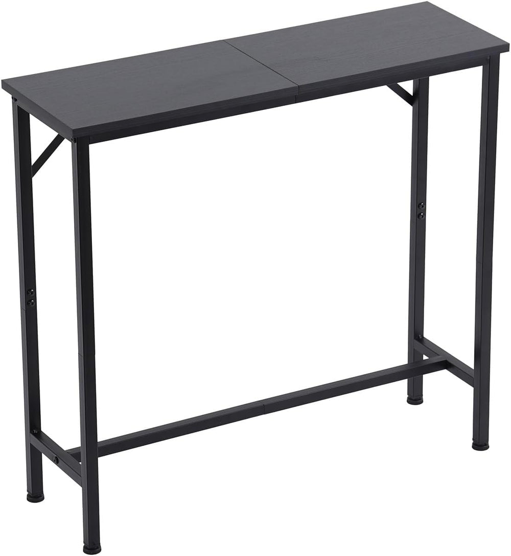 LITA Console Table, 29.5" Narrow Entryway & Thin Sofa Table for Behi...