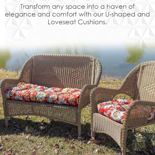RSH DECOR: Tufted U-Shapes & Lumbars 2 of Each | 19” x 19” & 20"...