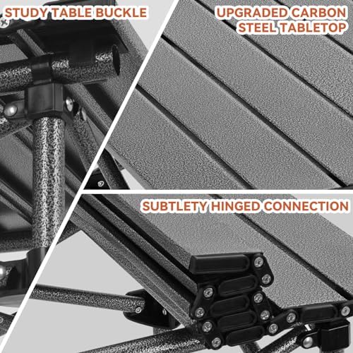 Opliy Portable Folding Camping Table for 2-4 Persons Aluminum Collapsible Tab...