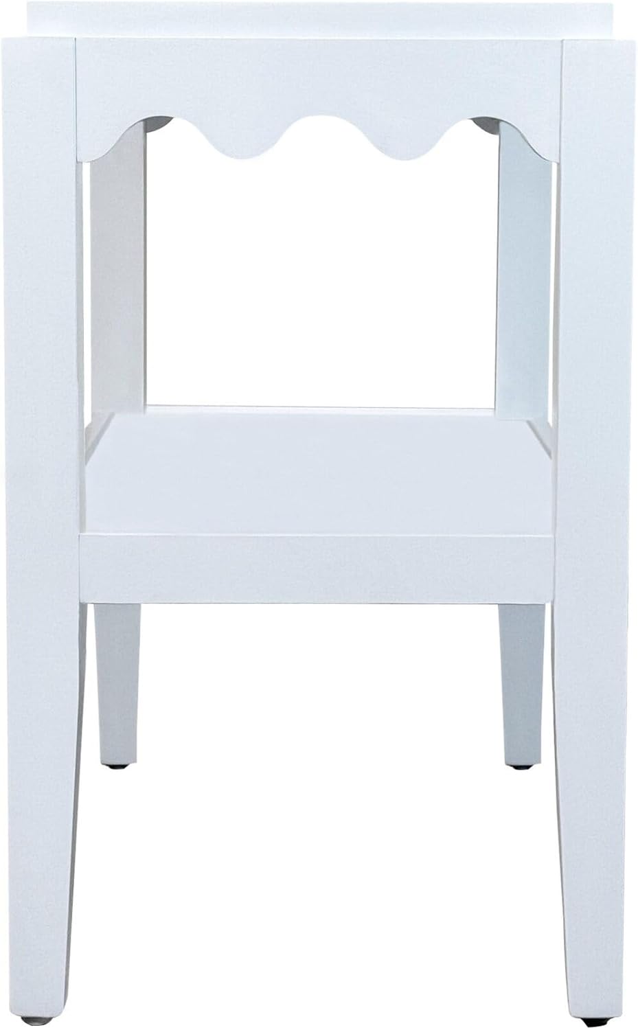 Carolina Chair & Table Rectangular Side Table, Mango Wood, Decorative Sca...