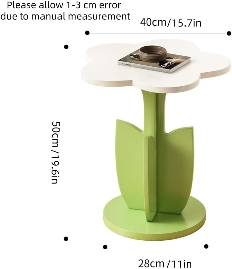 Flower Shaped Small Table - Decorative Side Coffee Table, Bedroom & Balco...
