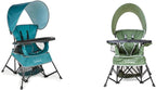 Baby Delight Go with Me Venture Portable Chair Bundle with Sun Canopy | for Indoor & Outdoor Use | 3 Growth Stages | Teal & Moss Bud Green